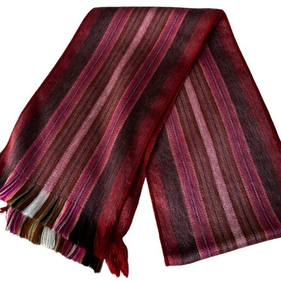 Beautiful alpaca scarf from Ecuador so soft and warm! - Picture 1 of 7